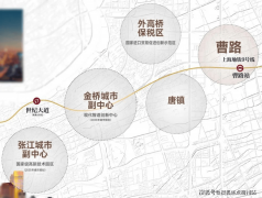 坐即可中转金桥副核心的申江地域核心